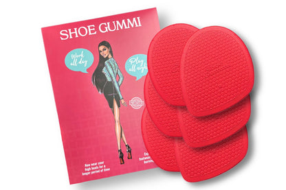 SHOE GUMMI (ROUNDED RED)